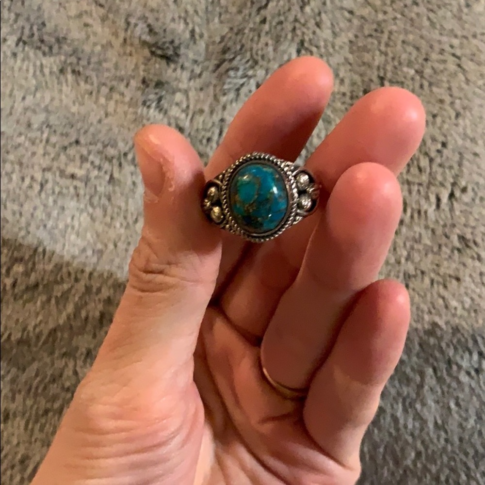 Turquoise Ring. Size 8-9